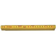 HULTAFORS - Vouwmeter G59-2-10 2m geel 10 delen , breedte 15mm