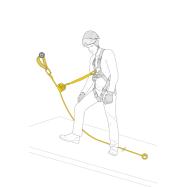 Asap® Lock Vertical Lifeline kit. Ligne de vie verticale pour la protection contre les chutes avec antichute mobile. - S1062K092A