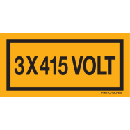 3x415 VOLT - P15XX38