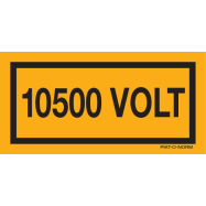 PIKT-O-NORM - 10500 VOLT, VINYL 100x50 MM