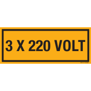 3x220 VOLT - P15XX06