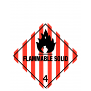 FLAMMABLE SOLID. ADR KLASSE 4.1 - P12XX32