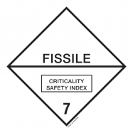 FISSILE, ADR KLASSE 7E - P12XXB8
