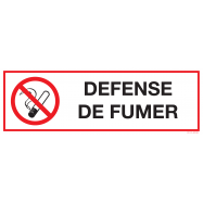 DEFENSE DE FUMER - P32XXD8
