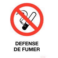 DEFENSE DE FUMER - P32XX70