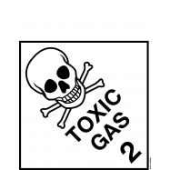 TOXIC GAS. ADR KLASSE 2 - P12XX1A
