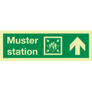 MUSTER STATION PIJL NAAR BOVEN - P71XXF6