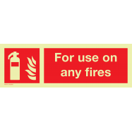 PIKT-O-NORM - FOR USE ON ANY FIRES, FOTOLUMINESCEREND PVC 300x100 MM IMO SIGNS