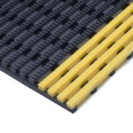 PLASTEX - Vynagrip Plus 122cm 10m zwart met gele randen