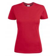 PRINTER - T-shirt Heavy Lady XS rood 100% katoen 160gr