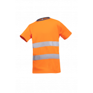 SIOEN - 3867 T-shirt XS h vis oranje Cartura,100%pol 140gr kl2