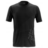 SNICKERS - 2519 T-shirt XS 37.5 zwart 100%polyester, 185gram