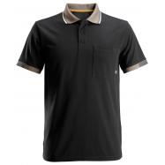 SNICKERS - 2724 polo XS 37.5 zwart 100%polyester, 185gram