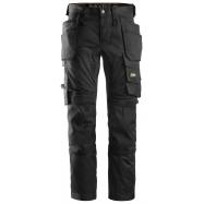 6241 AllroundWork, pantalon en tissu extensible avec poches holster - S10806241