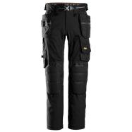 6590, AllroundWork pantalon stretch, protection genou integré. sur poches, EN14404. - S10806590