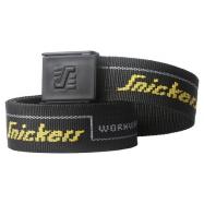 SNICKERS - 9033 riem zwart 90cm polyester, met Snickers logo