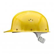 VOSS - Helm Intex fenol geel/bruin hitte 150°, 6 punts-kunststof