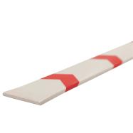  - KNUFFI GUIDANCE SYSTEM ONEWAY, ROOD-WIT, POLYURETHAANSCHUIM, ZELFKLEVEND, LENGTE 1 METER