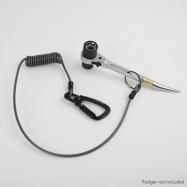Podger, Tool Lanyard kabel met veer en musketon voor veilig gereedschap aan te hangen - S1293DRLAN