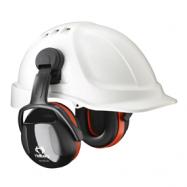 HELLBERG - Oorkap Secure 3C voor helm Oranje,SNR 31db,NRR27db,CSA A