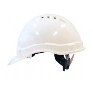 M SAFE - F11 helm MH6000 wit gevent. 6-punts plastic binnenwerk