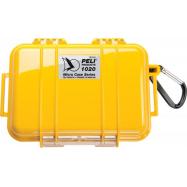 PELI™ - 1020 Micro Case geel binnenmaat:13.5x9x4.3cm