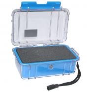 PELI™ - 1050 Micro Case blauw/transp. binnenmaat:16x9.3x7cm