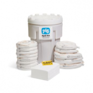 PIG® 360L overdrum Spill Kit – alleen olie (voor olie - hydrofoob): oliën en vloeistoffen op aardoliebasis, zonder water te absorberen. - S1072KIT40