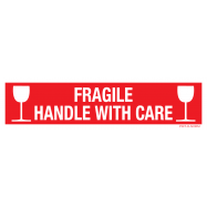 FRAGILE. HANDLE WITH CARE, VINYL 200x50 MM - 0
