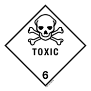 TOXIC. ADR KLASSE 6.1 - P12XX1F