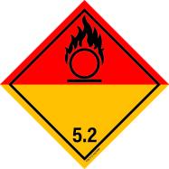 ORGANISCHE PEROXIDES, ADR KLASSE 5.2 - P12XX3C