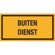 PIKT-O-NORM - BUITEN DIENST, POLYPROP 200x100x1.5 MM