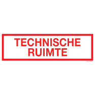 TECHNISCHE RUIMTE, POLYPROP 250x80x1.5 MM - 0