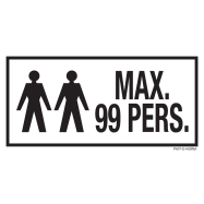 MAX. 99 PERS. - P17XXG1