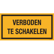 VERBODEN TE SCHAKELEN - P17XXH1W