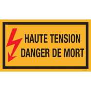 HAUTE TENSION DANGER DE MORT - P17XX02W