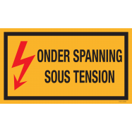 ONDER SPANNING. SOUS TENSION - P17XXL9W