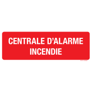 PIKT-O-NORM - CENTRALE D'ALARME INCENDIE, VINYL 210x74 MM