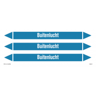 PIKT-O-NORM - BUITENLUCHT, LEIDINGMERKER, GREENLINE VINYL, GELAMINEERD, 250x26 MM, 3/VEL