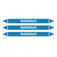 PIKT-O-NORM - VENTILATIELUCHT, LEIDINGMERKER, GREENLINE VINYL, GELAMINEERD, 250x26 MM, 3/VEL