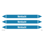 PIKT-O-NORM - WERKLUCHT, LEIDINGMERKER, GREENLINE VINYL, GELAMINEERD, 250x26 MM, 3/VEL