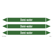 PIKT-O-NORM - DEMI-WATER, LEIDINGMERKER, GREENLINE VINYL, GELAMINEERD, 250x26 MM, 3/VEL