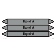 PIKT-O-NORM - HOGE DRUK, LEIDINGMERKER, GREENLINE VINYL, GELAMINEERD, 250x26 MM, 3/VEL