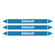 PIKT-O-NORM - BUITENLUCHT, LEIDINGMERKER, GREENLINE VINYL, GELAMINEERD, 355x37 MM, 3/VEL