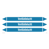 PIKT-O-NORM - VENTILATIELUCHT, LEIDINGMERKER, GREENLINE VINYL, GELAMINEERD, 355x37 MM, 3/VEL