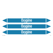 PIKT-O-NORM - OXYGÈNE, LEIDINGMERKER, GREENLINE VINYL, GELAMINEERD, 355x37 MM, 3/VEL