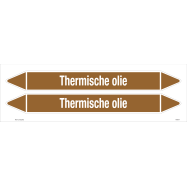 PIKT-O-NORM - THERMISCHE OLIE, LEIDINGMERKER, GREENLINE VINYL, GELAMINEERD, 450x52 MM, 2/VEL