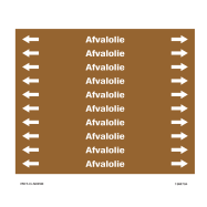 PIKT-O-NORM - AFVALOLIE, LEIDINGMERKER, GREENLINE VINYL, GELAMINEERD, 150x12 MM, 10/VEL