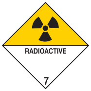 PIKT-O-NORM - RADIOACTIVE. ADR KLASSE 7D, VINYL 250x250 MM