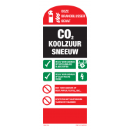 DEZE BRANDBLUSSER BEVAT CO2 KOOLZUURSNEEUW - P334124